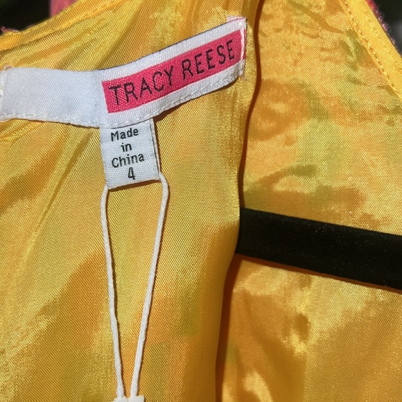 Tracy Reese Size 4 Coral Frock Dress - Picture 9 of 14